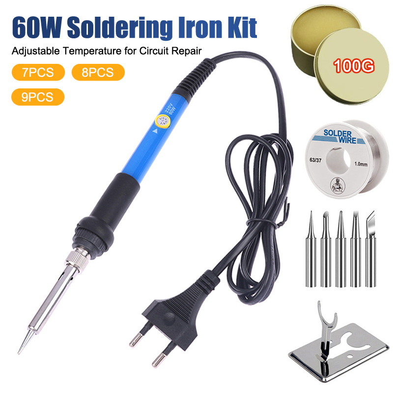 Diy Elektronic - Adjustable Temperature 220V 60W Soldering Iron