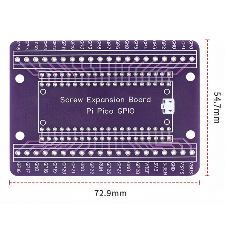 Diy Electronics Raspberry Pi - Raspberry Pi Pico Screw Terminal Expansion