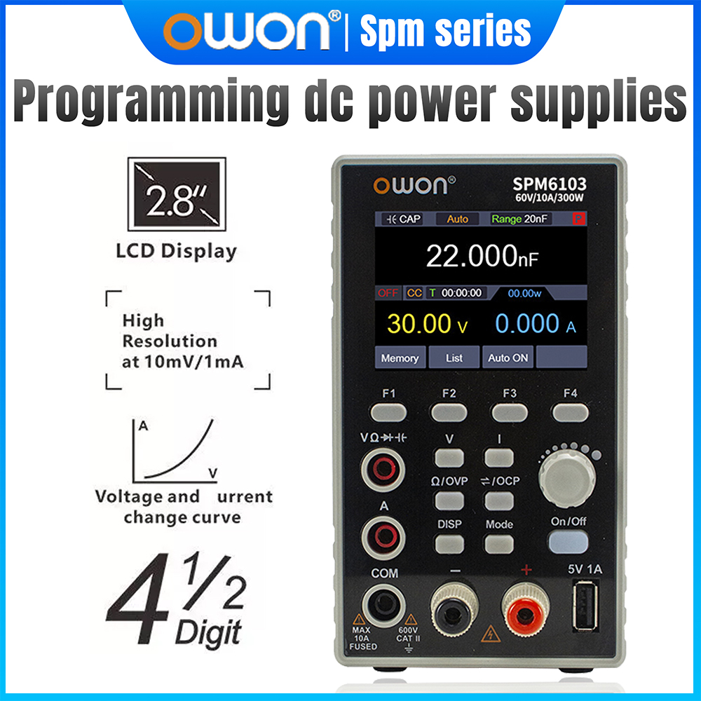 Dc Power Supply Variable - OWON SPM6103 Programmable DC Power Supply
