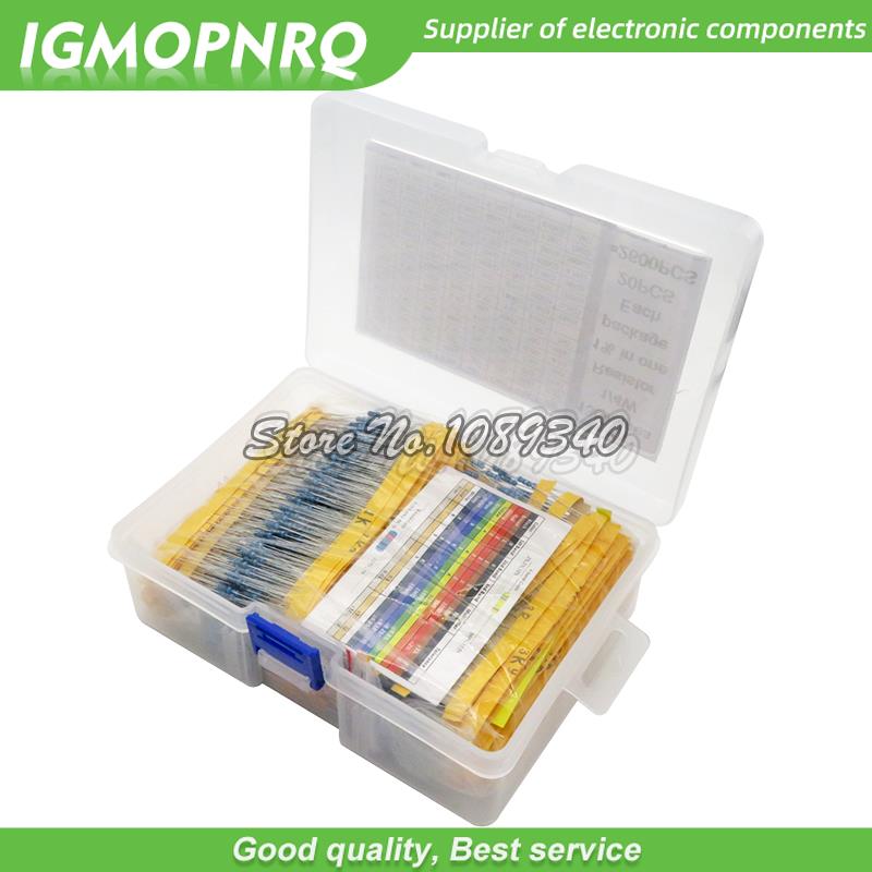 Resistor Kit 1 4W - 130Values 1/4W 1/2W 1/6W 1W 2W