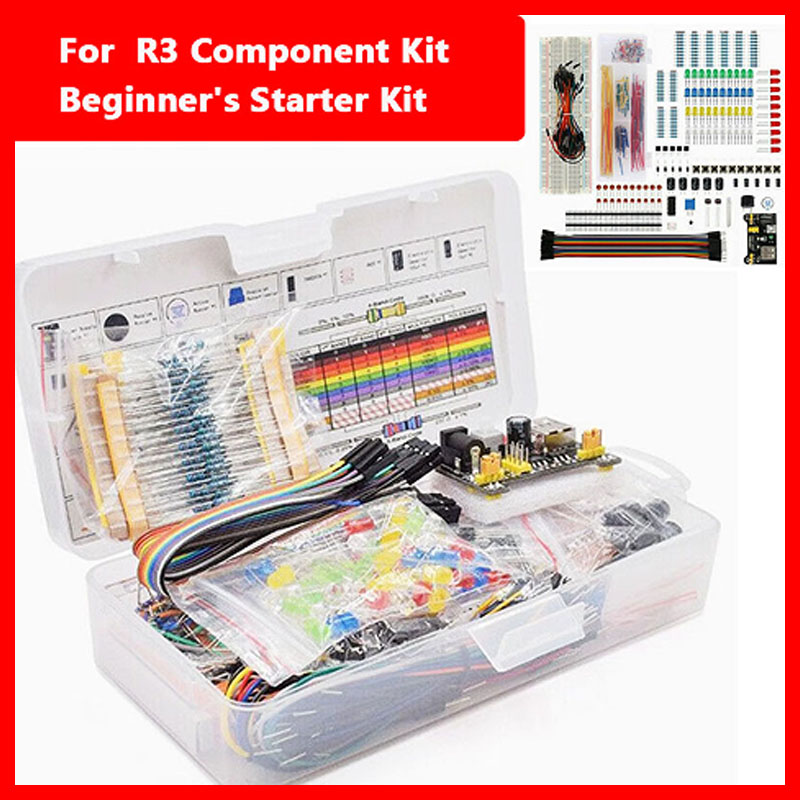 Capacitor Kit Assortment - Breadboard 830 Point DIY Electronic Component