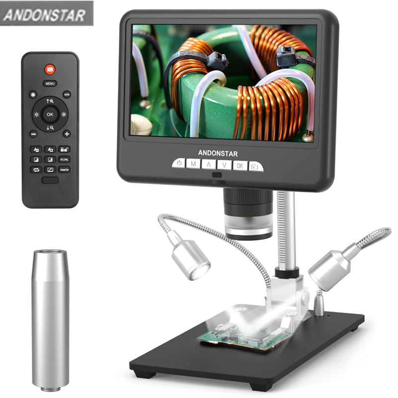 Smd Solder Paste - Andonstar AD207S Dual Screen Digital Microscope