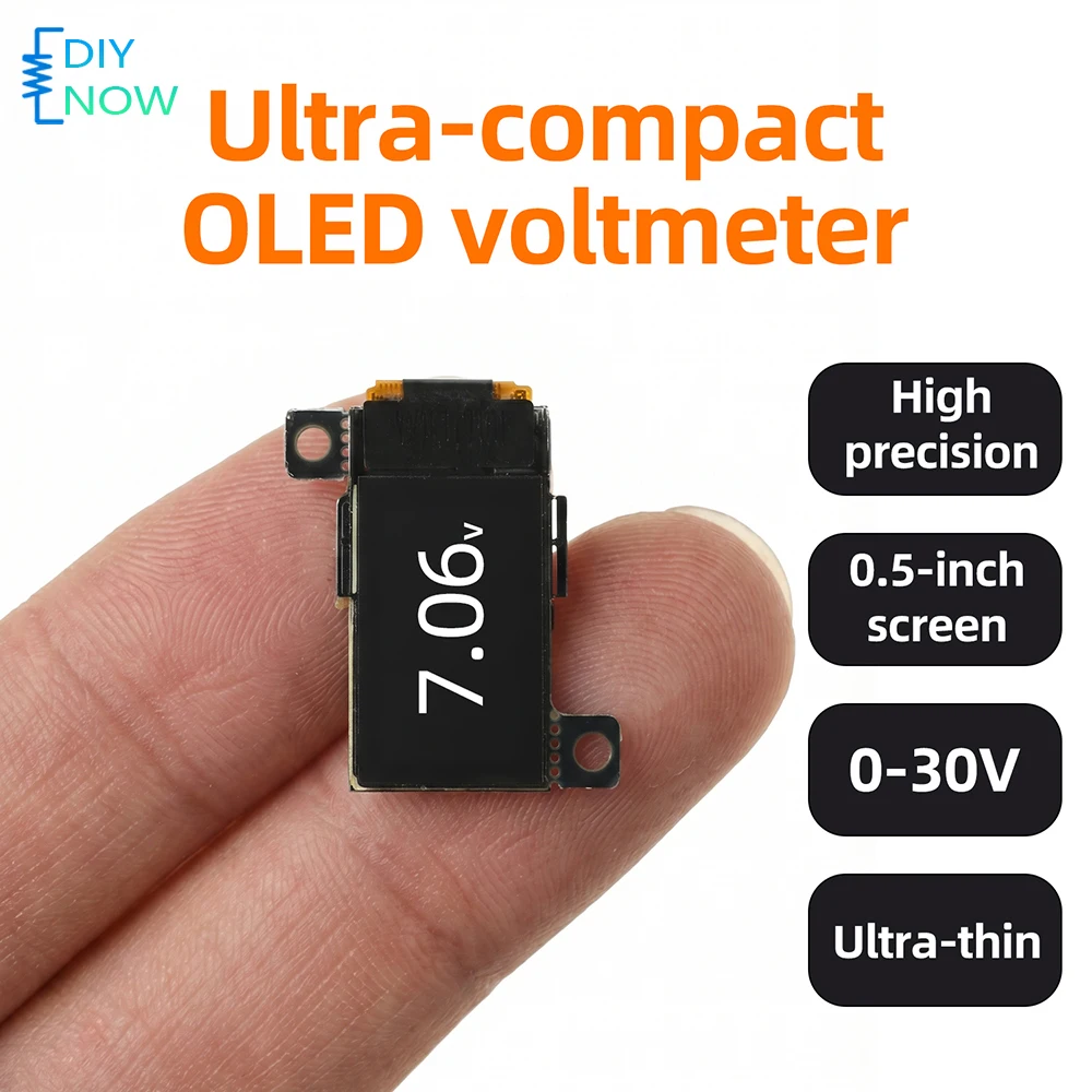 Dc Power Supply Variable - DC0-30V Ultra-Thin Mini Digital Voltmeter OLED