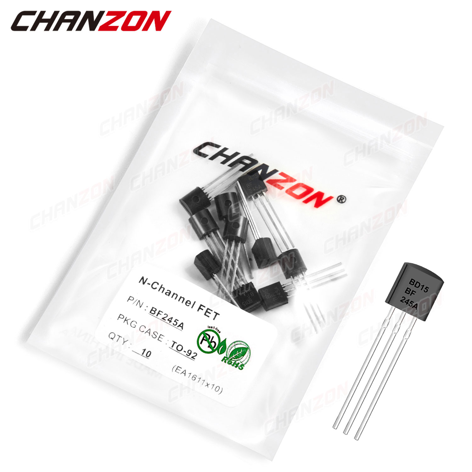10Pcs BF245A TO-92 N-Channel J - Diy Electronics Youtube Channel recension och pris