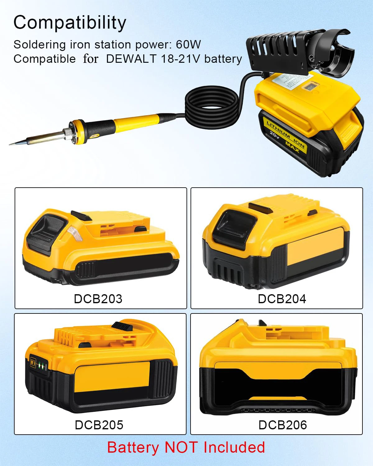Portable Soldering Iron Kit Co - Diy Elektronic recension och pris
