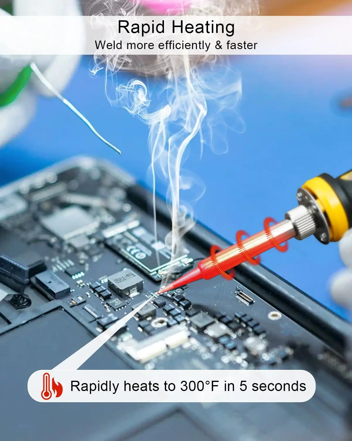 Portable Soldering Iron Kit Co - Diy Elektronic recension och pris