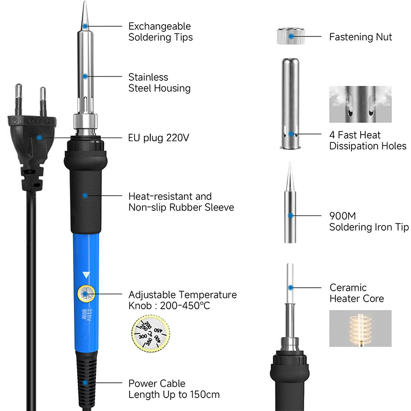Adjustable Temperature 220V 60 - Diy Elektronic recension och pris
