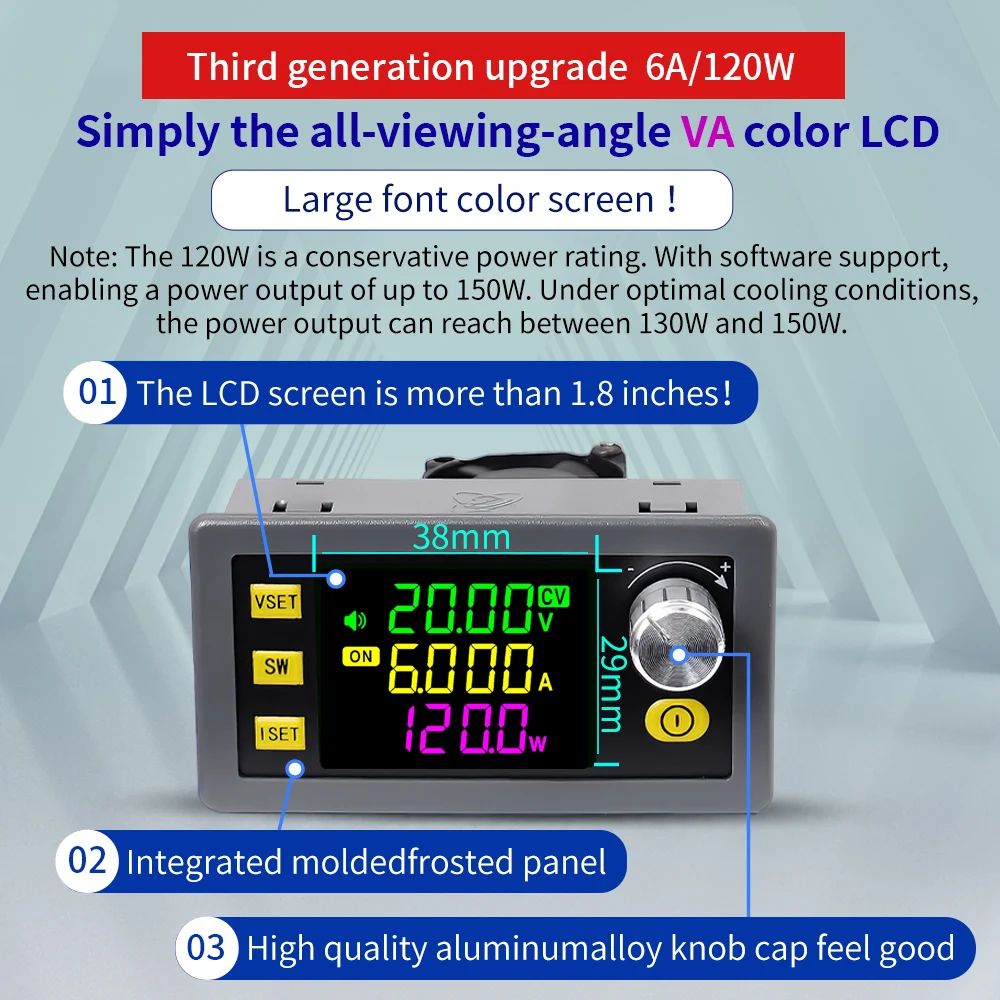 SK120 120W CNC Buck Boost DC A - Dc Power Supply Variable recension och pris