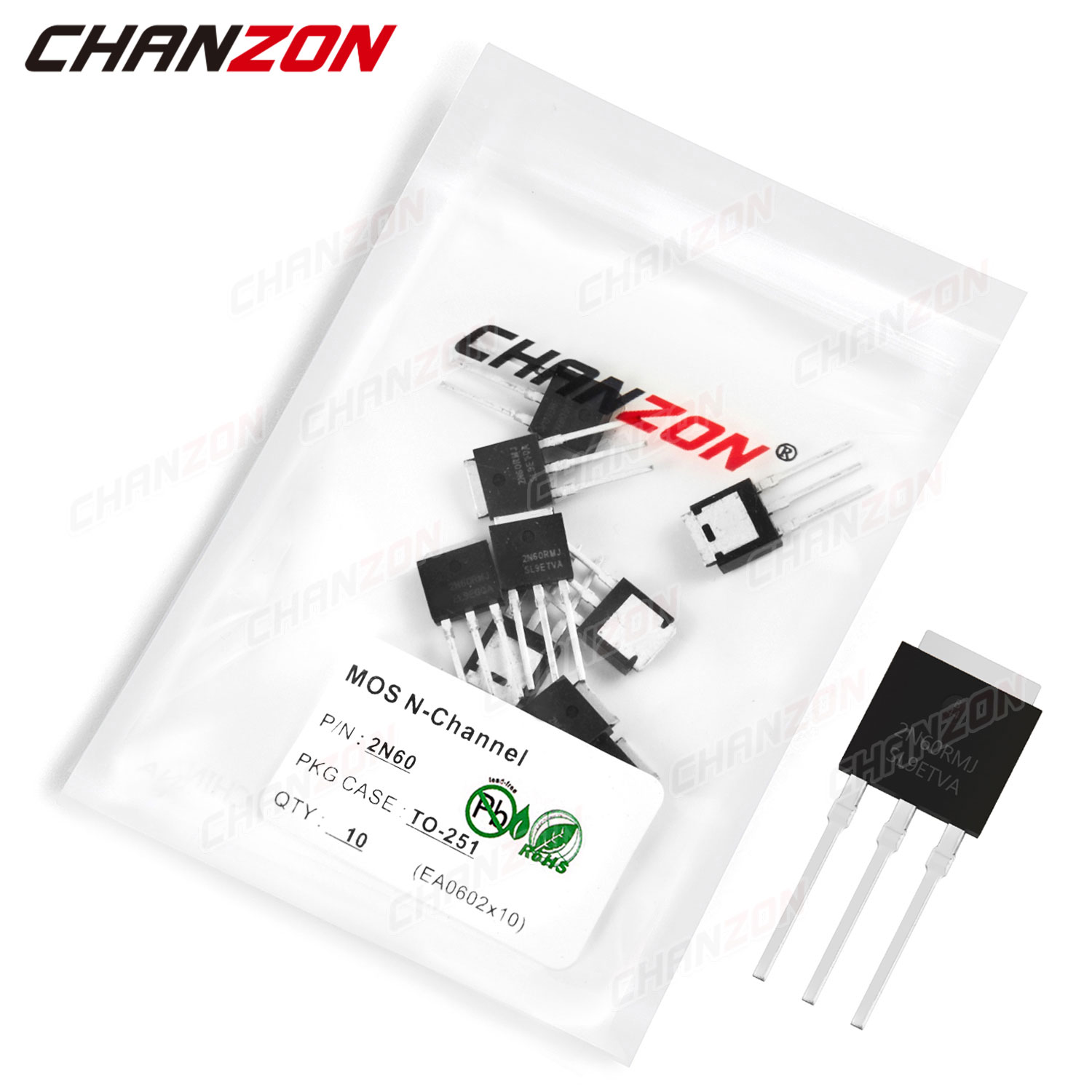 10pcs 2N60 TO-251 N-Channel Mo - Diy Electronics Youtube Channel recension och pris