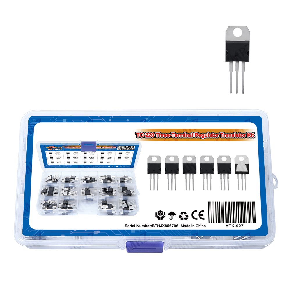 14Values L7809 L7812 L7815 70P - Lm317 Voltage Regulator recension och pris