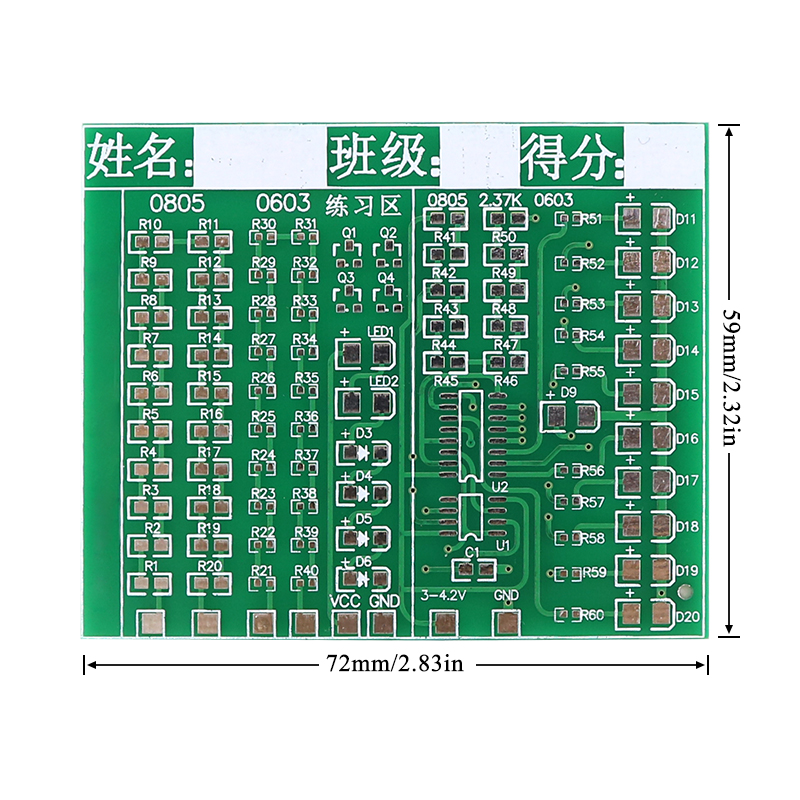 Class Kit Patch Components Wel - Diy Electronics Workbench recension och pris