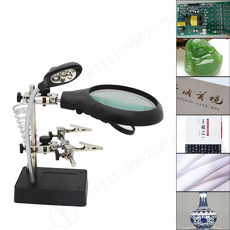 10X Welding Magnifying Glass L - Diy Electronics Workbench recension och pris
