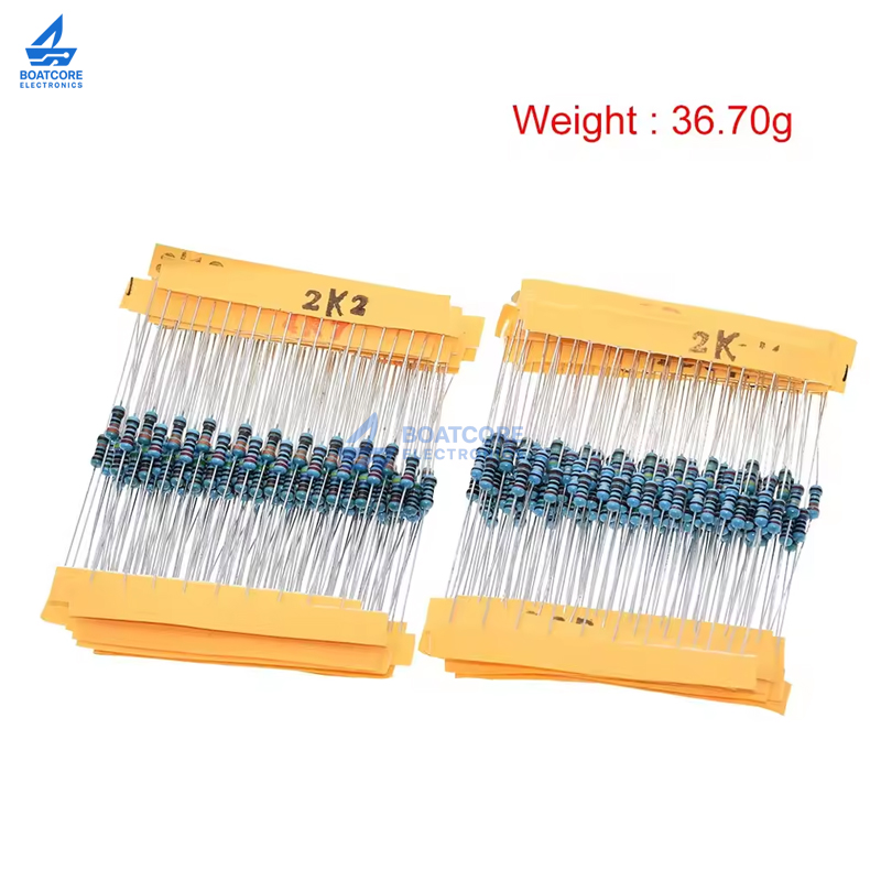 300pcs/set 30 Kinds 1% 1/4W Me - Resistor Kit 1 4W recension och pris