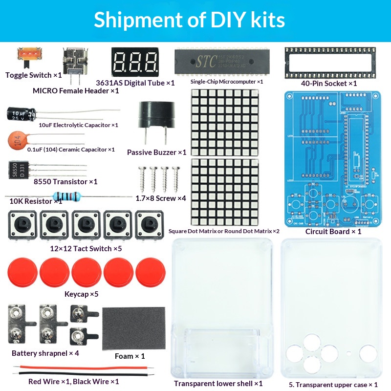 Pixel Game Machine Production  - Diy Home Electronics Projects recension och pris