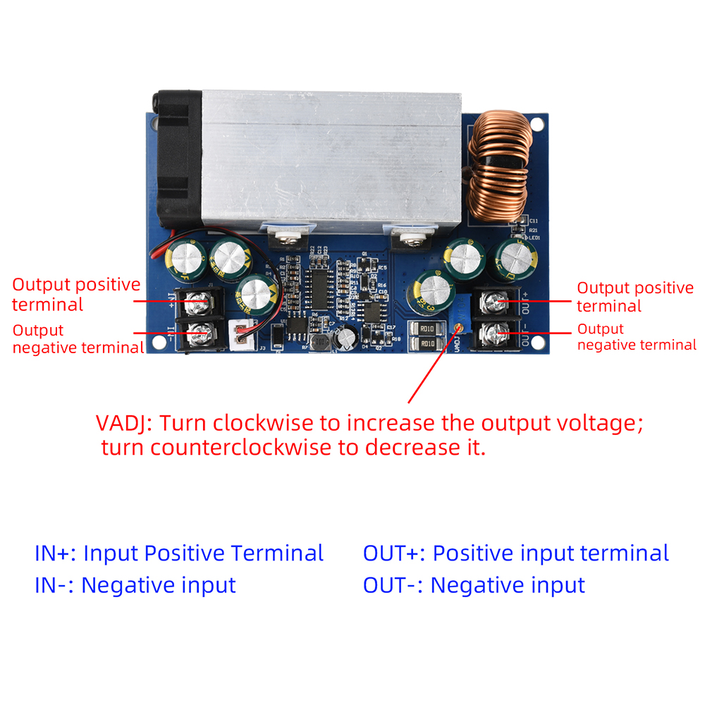 600W 25A Buck Converter DC-DC  - Dc Power Supply Variable recension och pris