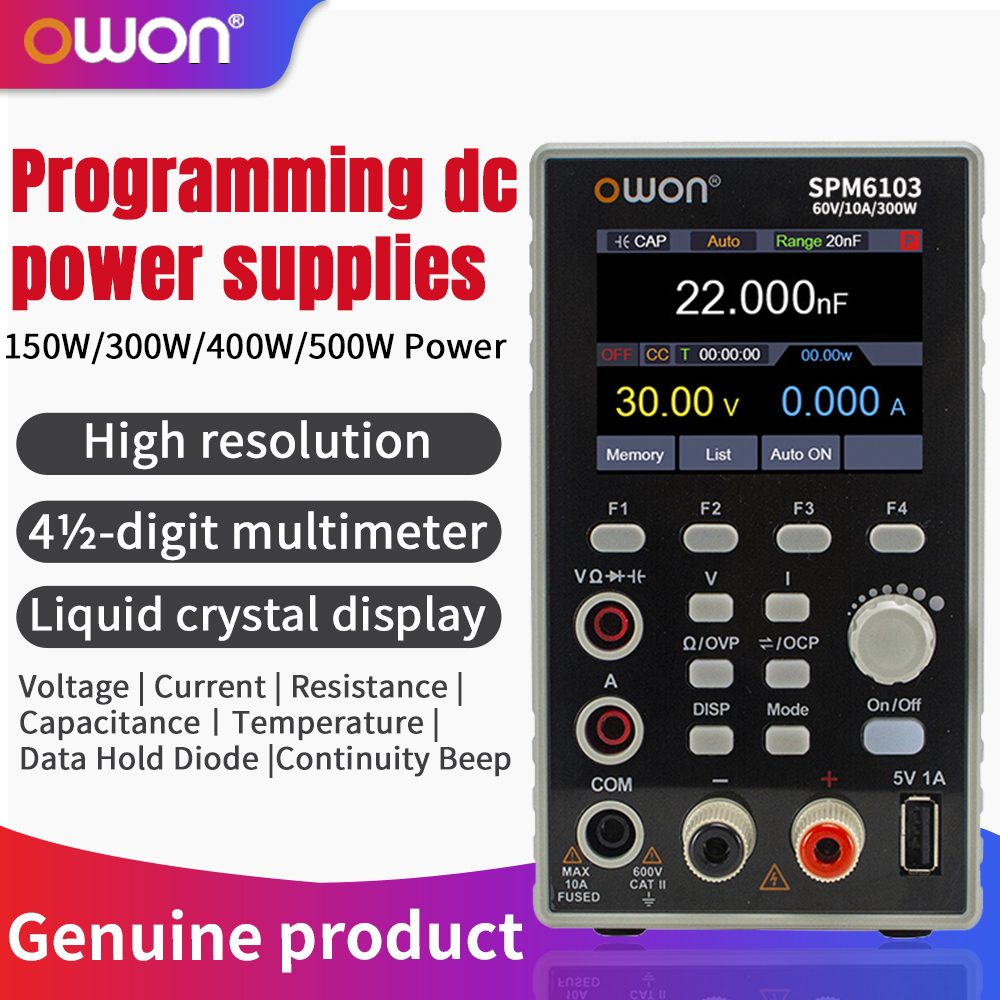 OWON SPM6103 Programmable DC P - Dc Power Supply Variable recension och pris