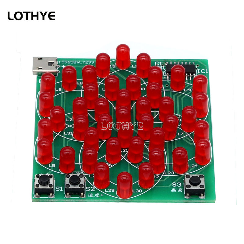 43 LED Multi Style Pattern Ele - Diy Elektronic recension och pris