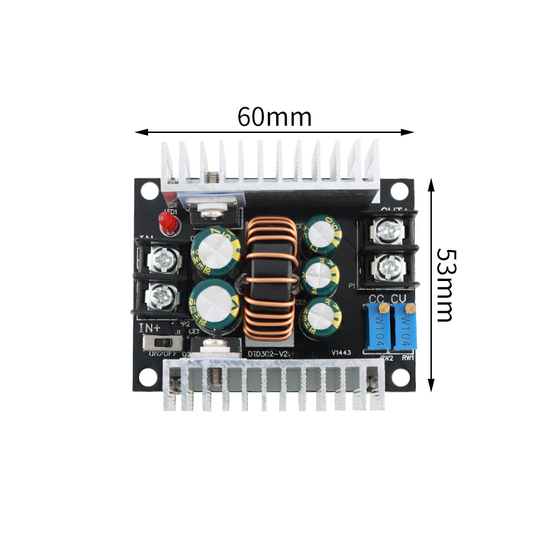 300W 20A DC-DC Buck Converter  - Dc Power Supply Variable recension och pris