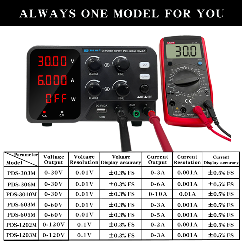 LONGWEI PDS-306M Variable 30V  - Dc Power Supply Variable recension och pris