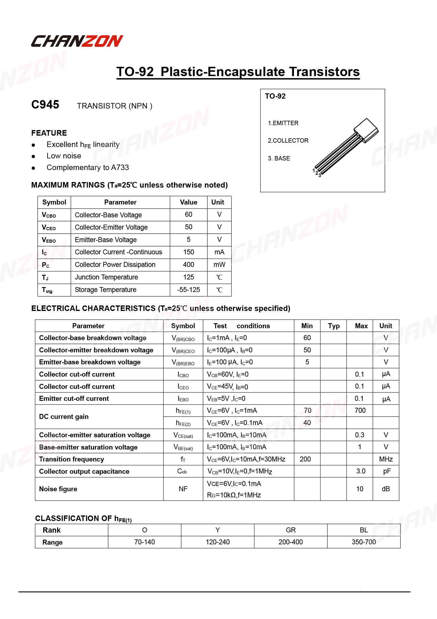 100pcs 2SC945 TO-92 NPN Transi - Diy Electronics Youtube recension och pris