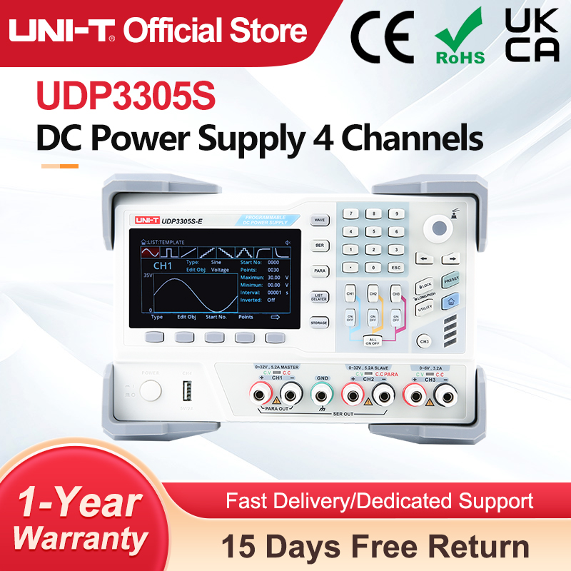 UNI-T Programmable DC Power Su - Dc Power Supply Variable recension och pris
