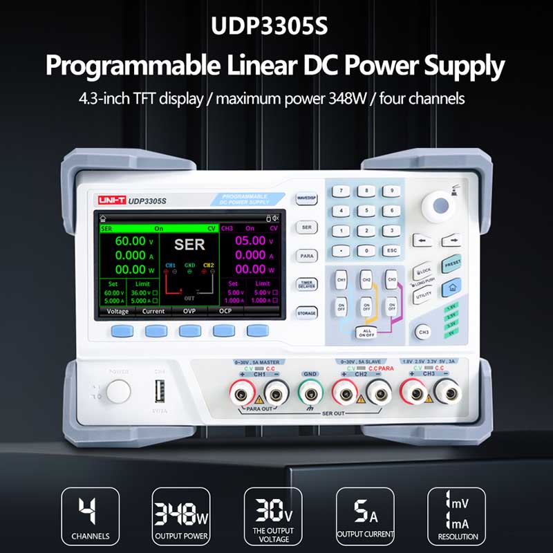 UNI-T Programmable DC Power Su - Dc Power Supply Variable recension och pris