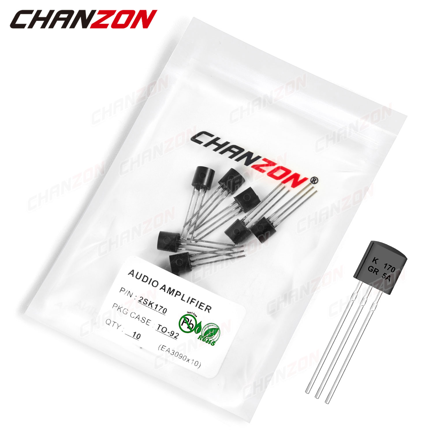 10Pcs 2SK170 TO-92 AUDIO AMPLI - Diy Electronics Youtube recension och pris