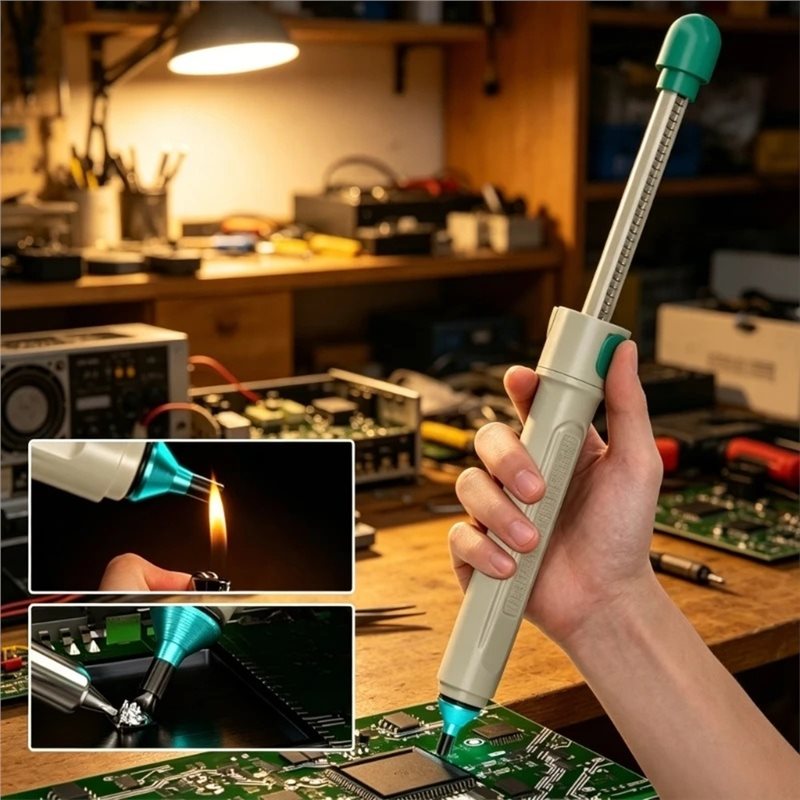 EYFL-Vacuum Suction Manual Sol - Desoldering Pump Solder recension och pris