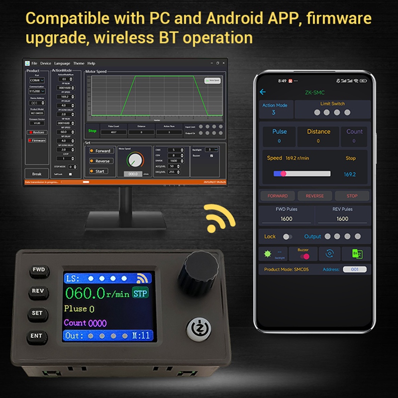 SMC05 Color Screen CNC Lifting - Dc Power Supply Variable recension och pris