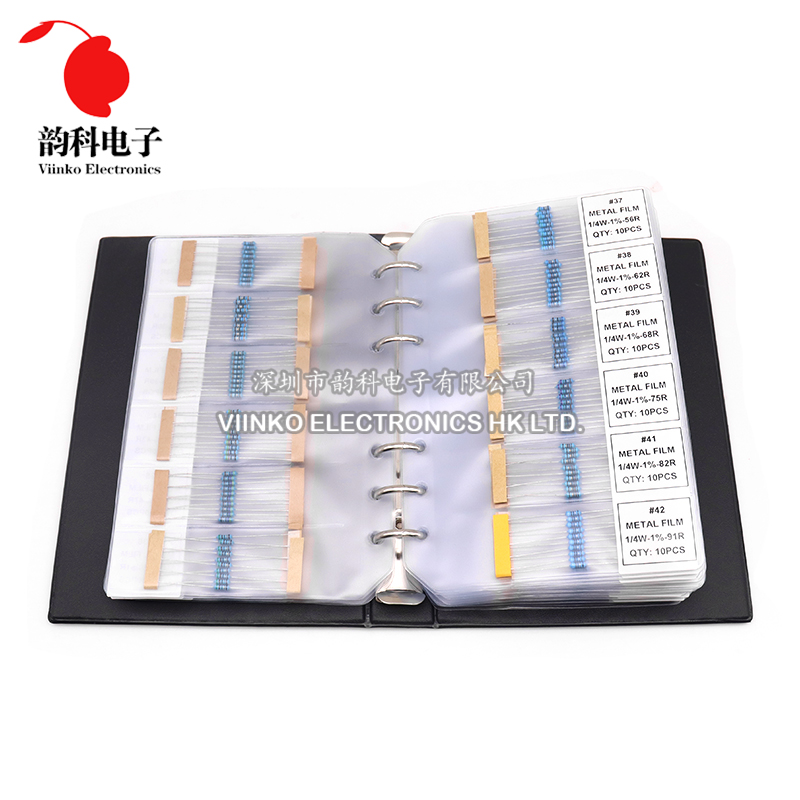 0.25W 122/130/140/158Values 1R - Resistor Kit 1 4W recension och pris
