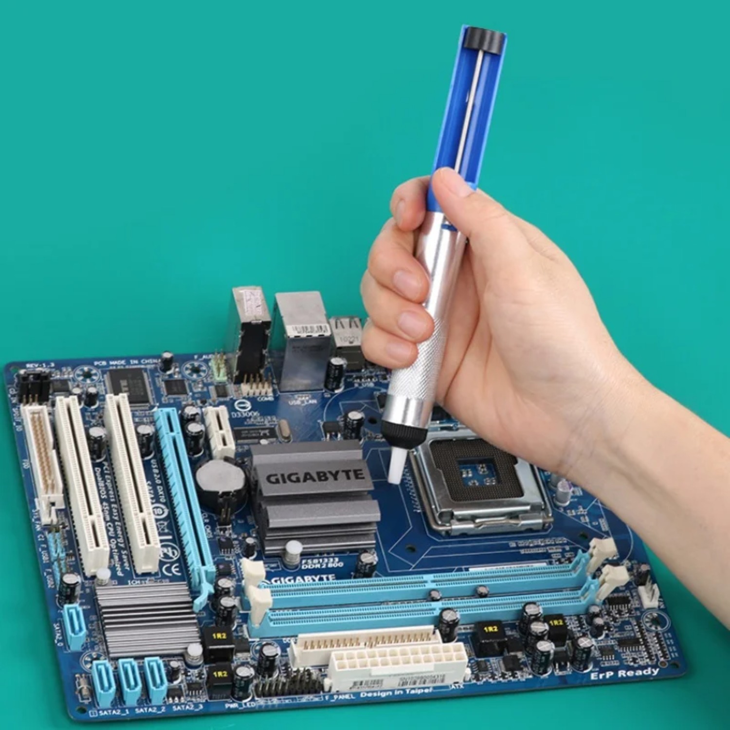 Aluminum Metal Desoldering Pum - Desoldering Pump Solder recension och pris