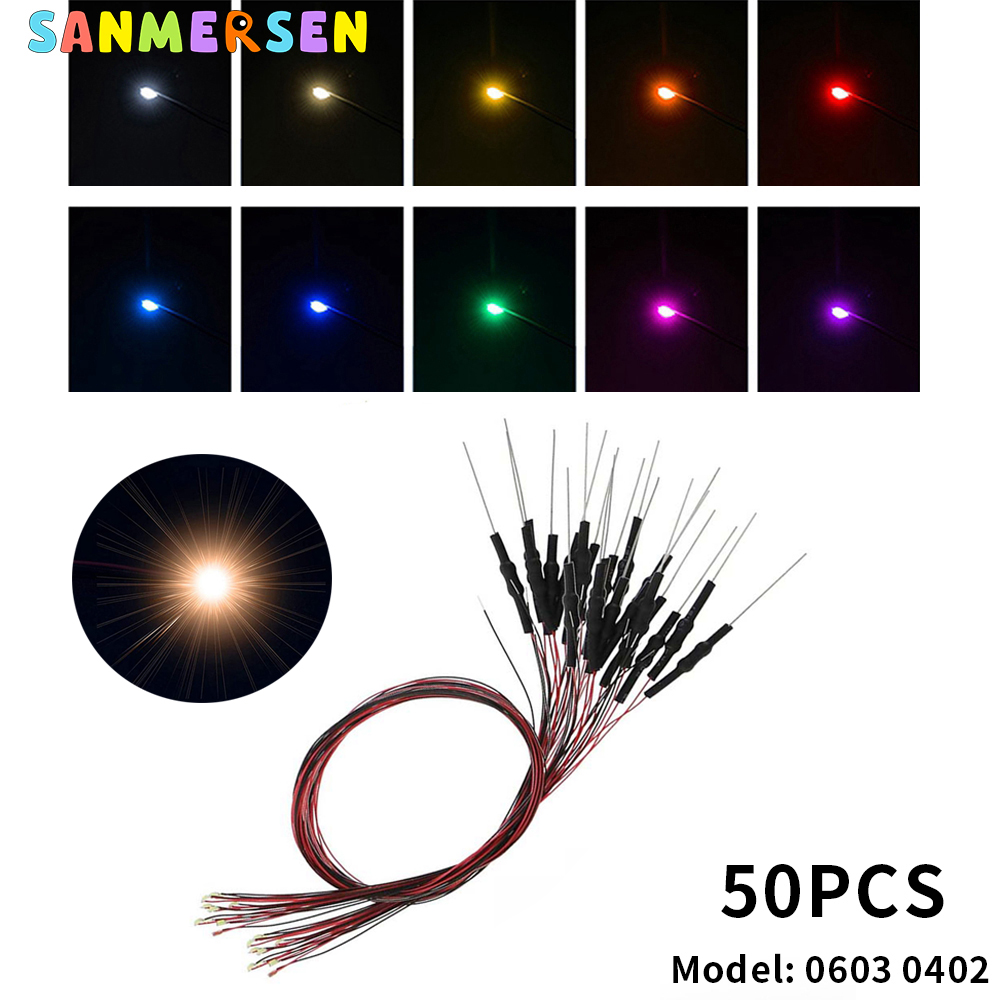 50pcs/Set 0402 0603 SMD Lamp W - Smd Solder Paste recension och pris