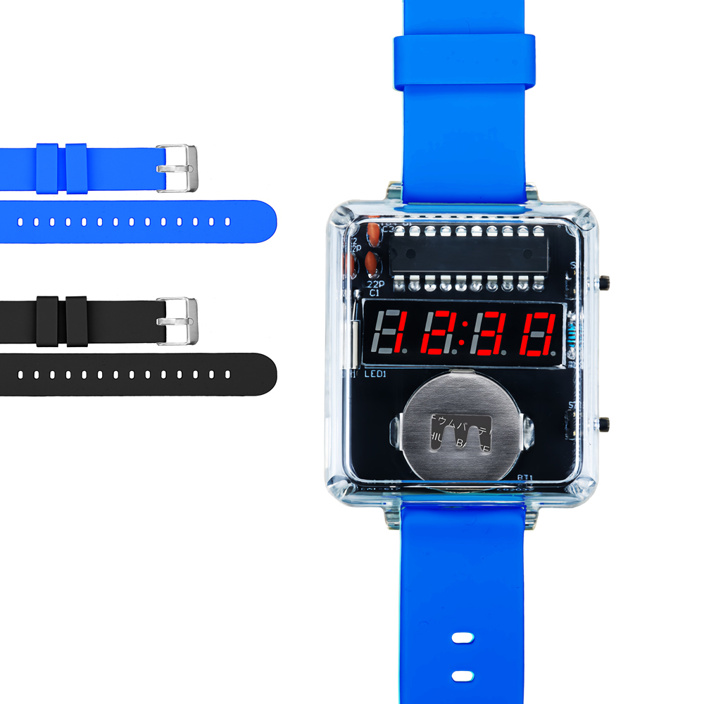 LED DIY Electronic Watch Kit D - Diy Electronics Youtube recension och pris