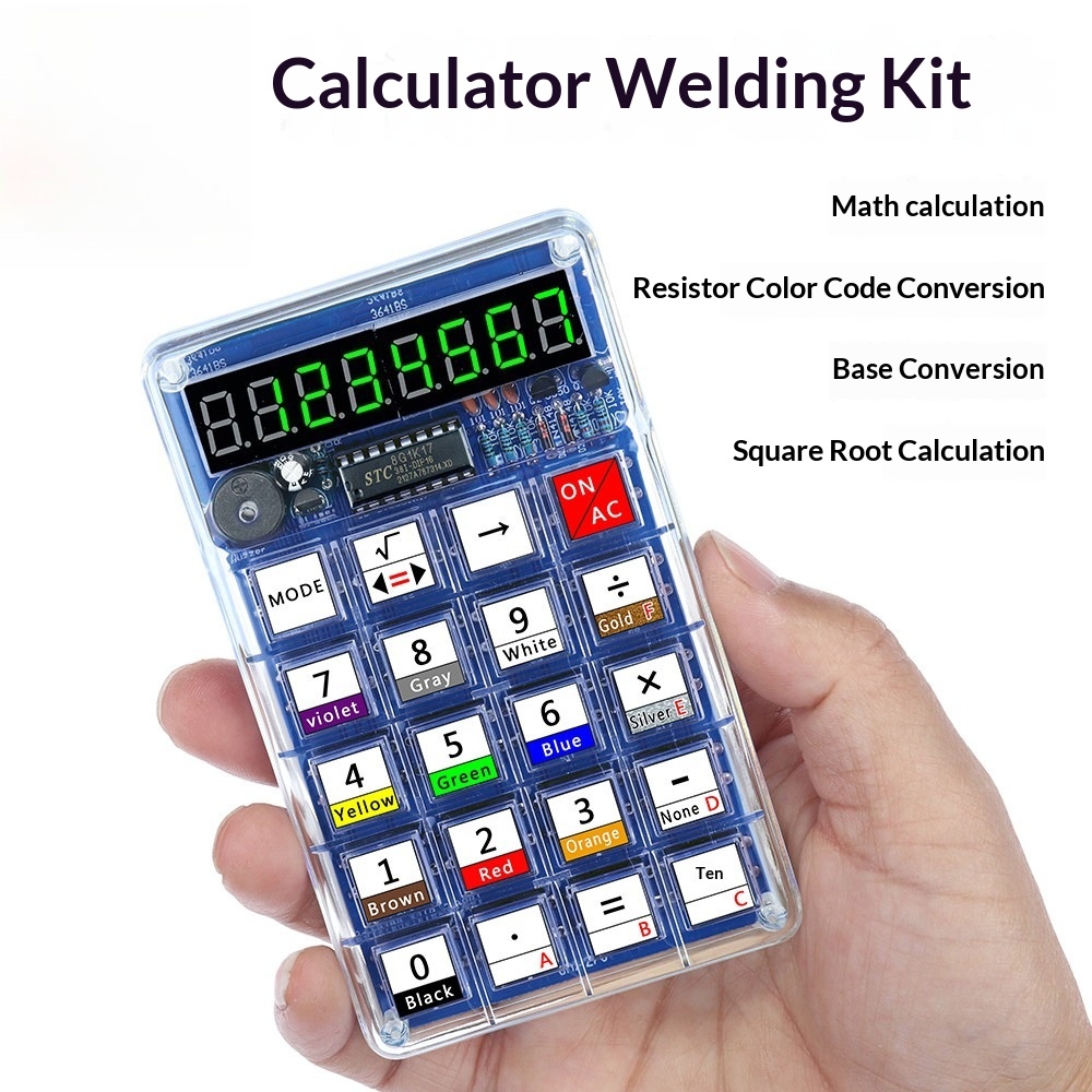 Calculator Production Kit, Ele - Diy Electronics Youtube recension och pris
