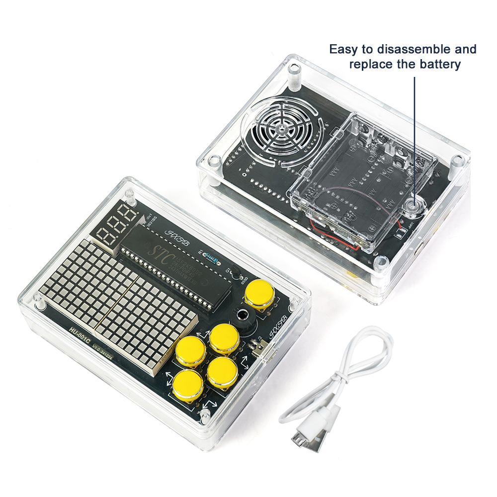DIY Upgraded Pixel Game Consol - Diy Electronics Youtube recension och pris