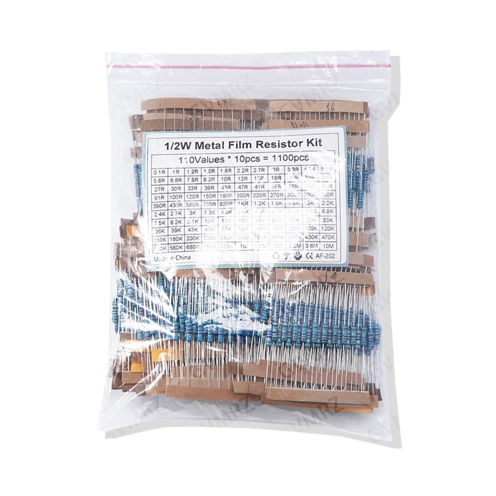 1/4W 1/2W 1W 2W 3W 1.5R 47R 12 - Resistor Kit 1 4W recension och pris