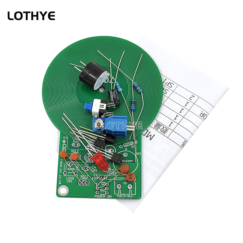 DC 3V-5V Metal Detector Kit DI - Diy Elektronic recension och pris