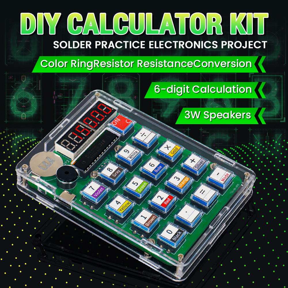 DIY Calculator Electronic Prod - Diy Electronics Youtube recension och pris