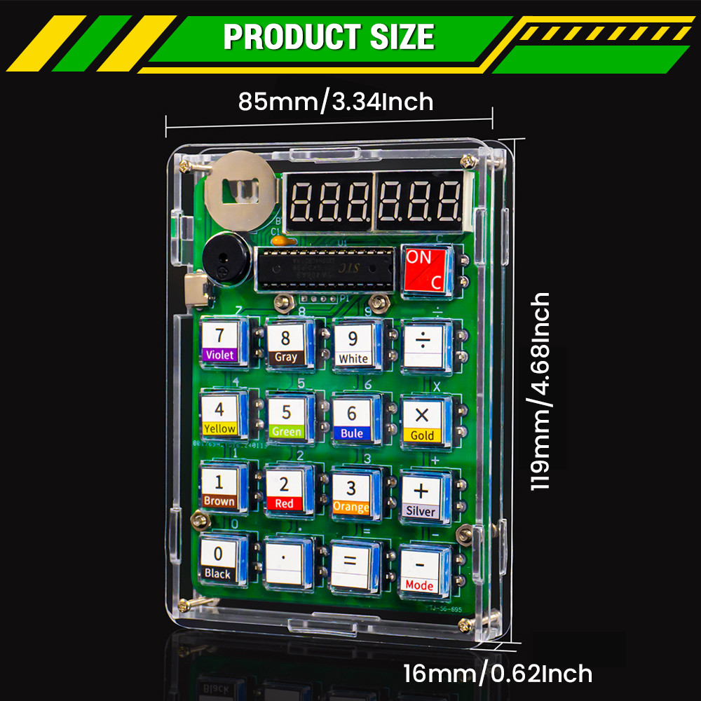 DIY Calculator Electronic Prod - Diy Electronics Youtube recension och pris