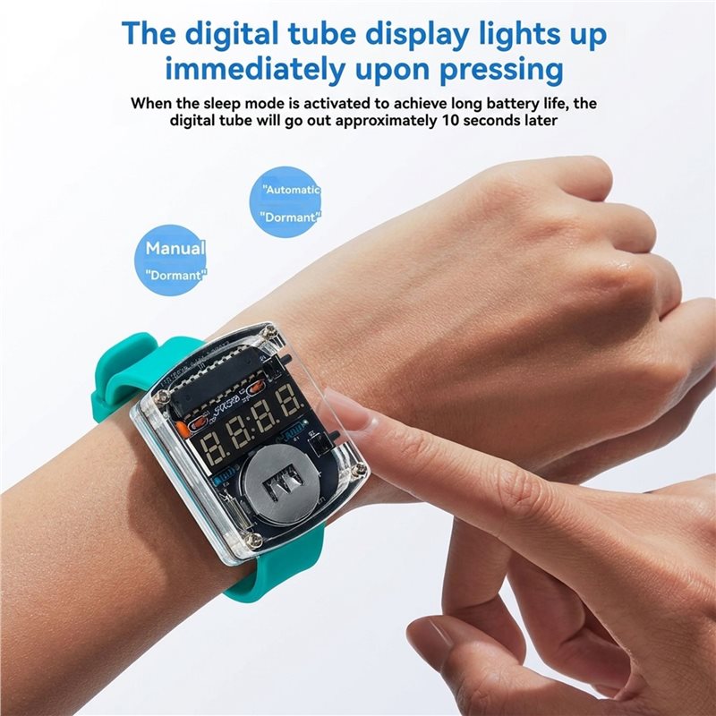 2X DIY Watch LED Watch Electro - Diy Electronics Youtube recension och pris