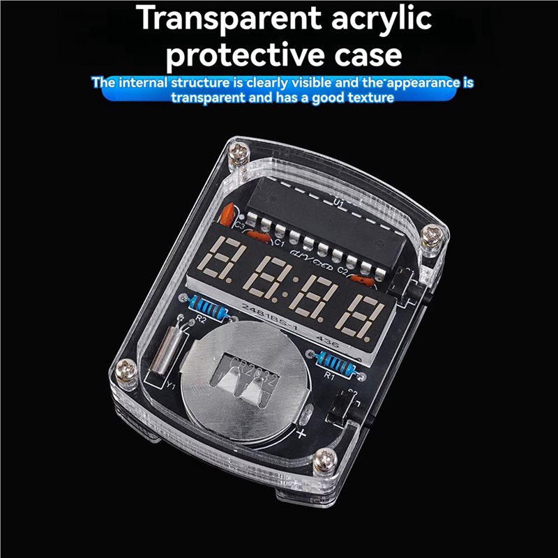 2X DIY Watch LED Watch Electro - Diy Electronics Youtube recension och pris