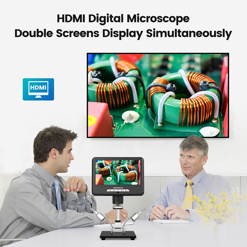 Andonstar AD207S Dual Screen D - Smd Solder Paste recension och pris