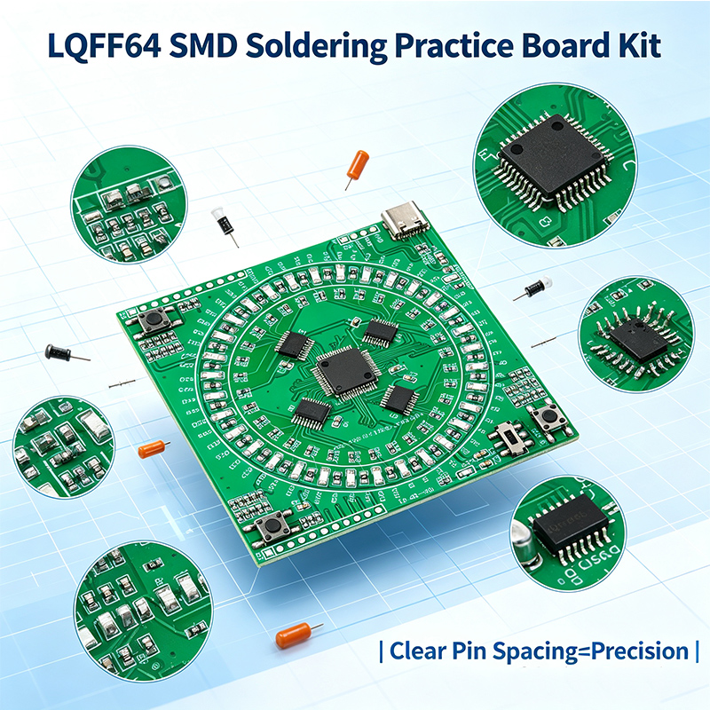 LQFP64 SMD Soldering Practice  - Diy Electronics Workbench recension och pris