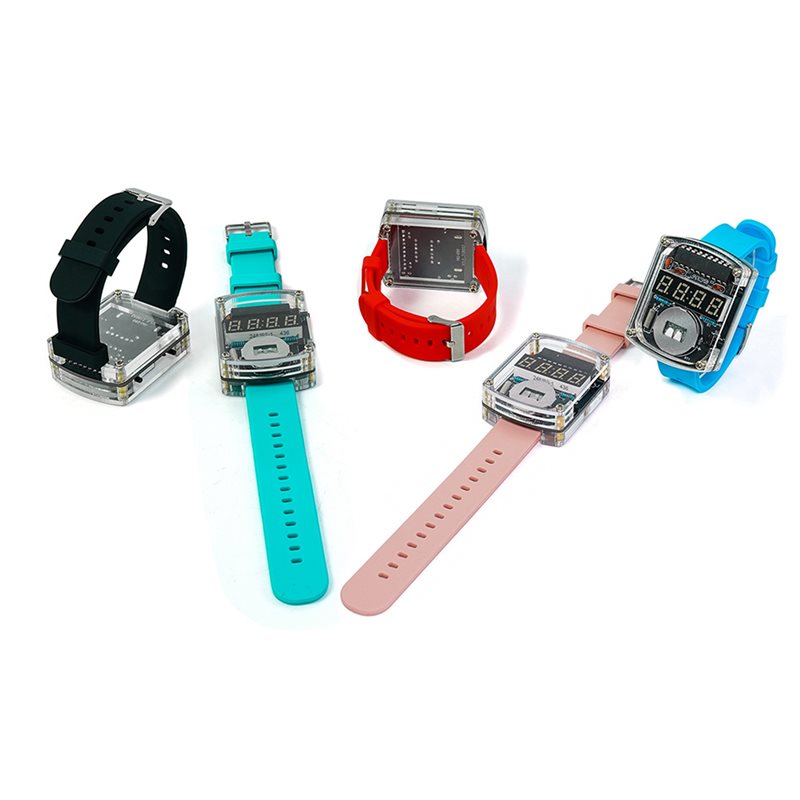 2X DIY Watch LED Watch Electro - Diy Electronics Youtube recension och pris