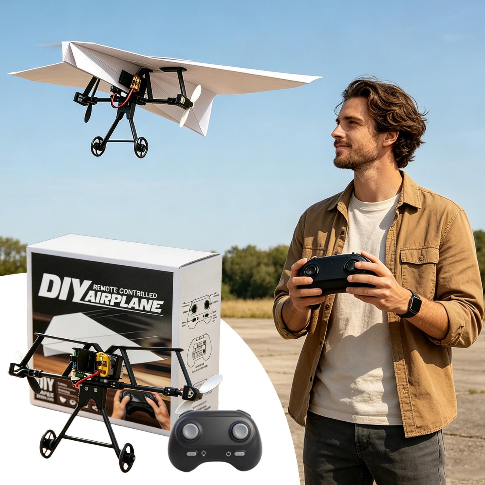 Remote Control Paper Airplane  - Diy Electronics Power Supply recension och pris