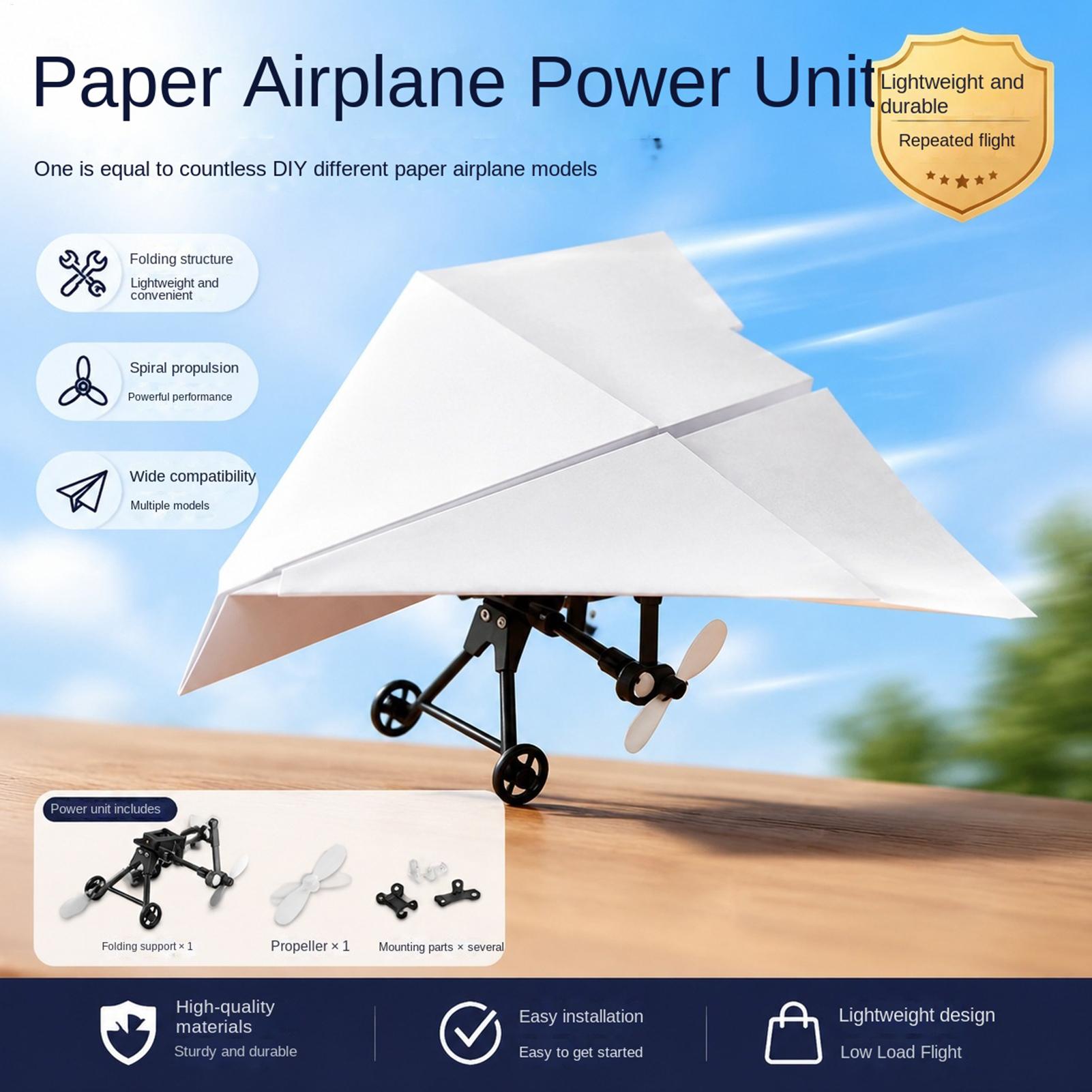Remote Control Paper Airplane  - Diy Electronics Power Supply recension och pris