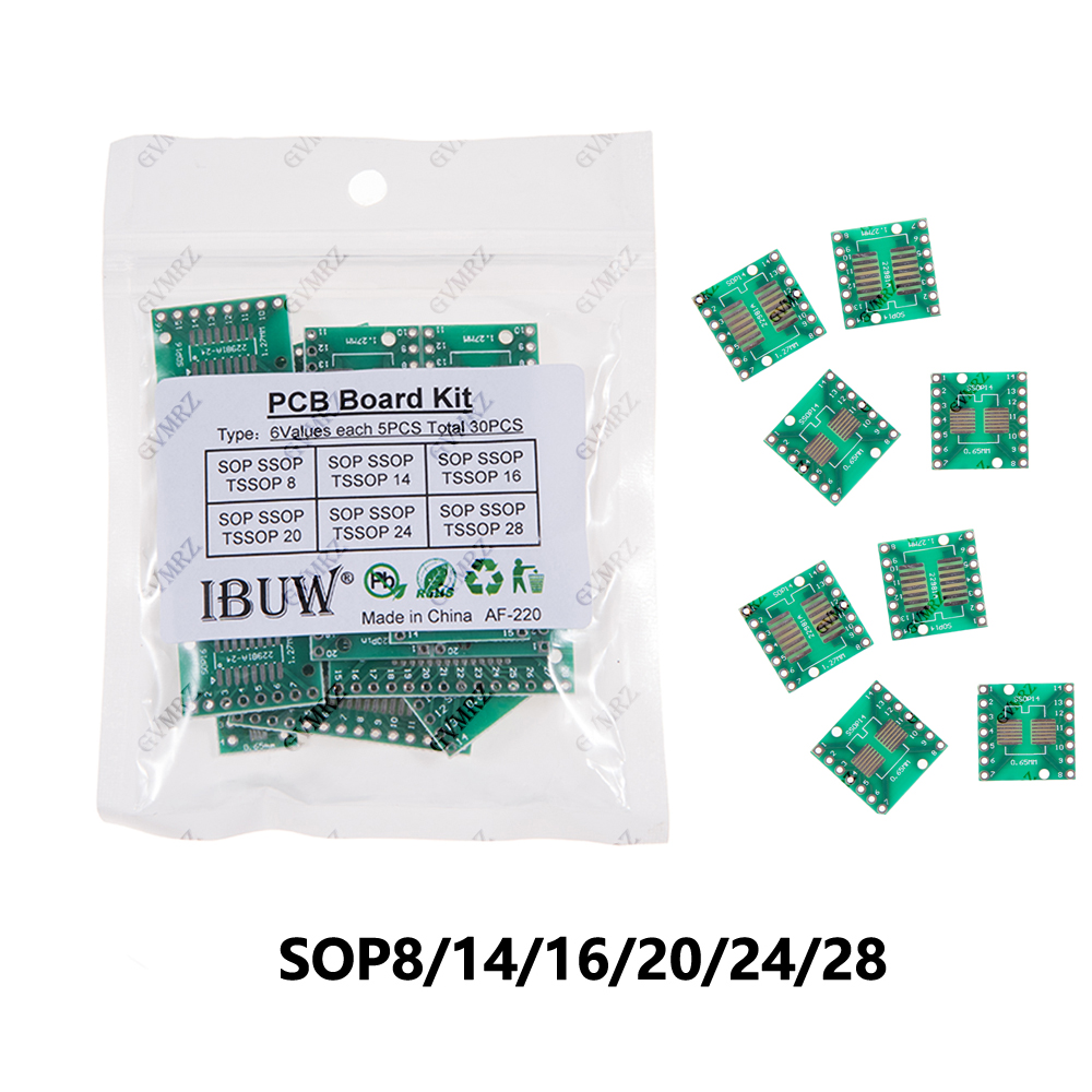 30PCS 6Values SOP SSOP TSSOP P - Diy Home Electronics Projects recension och pris