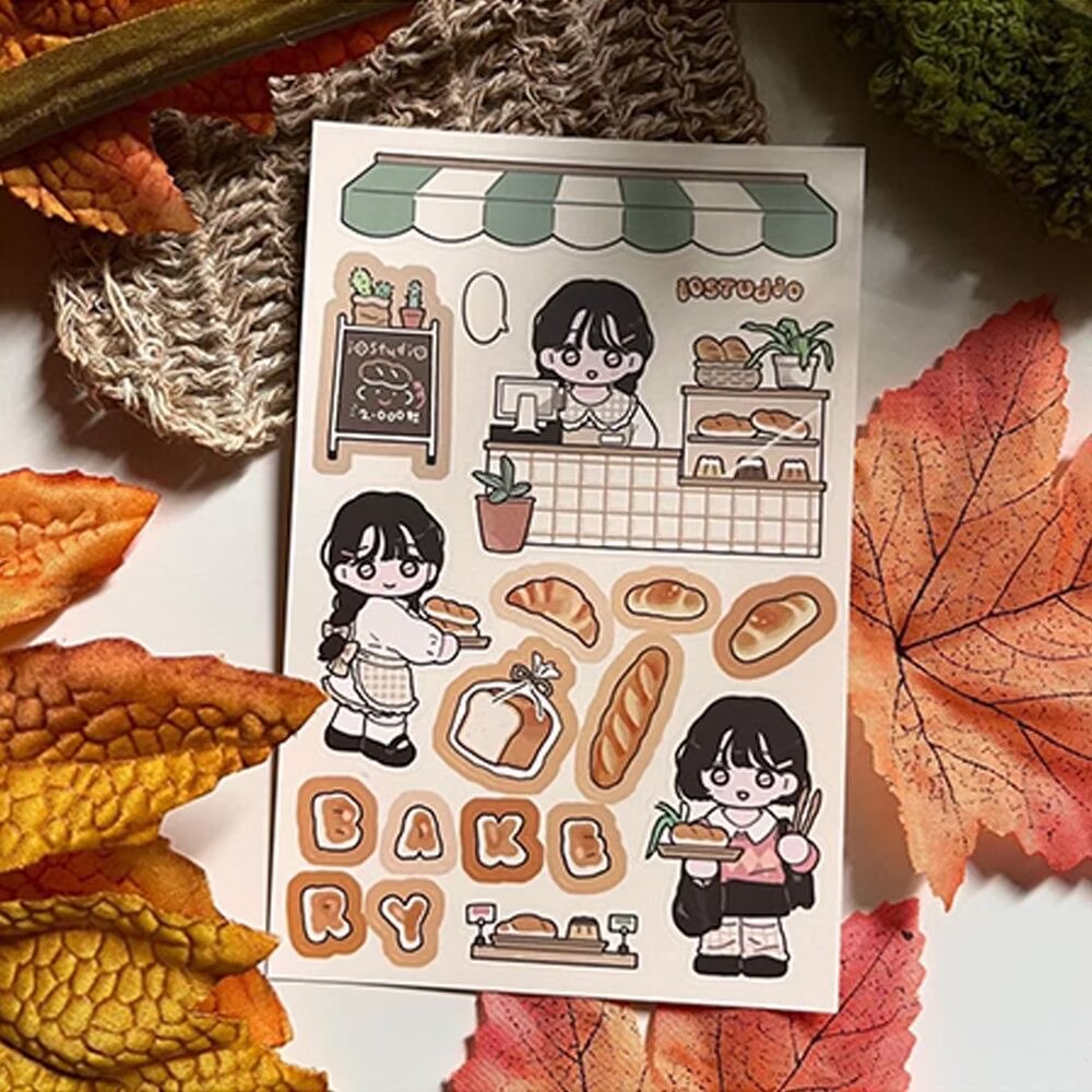 1/5Pcs Cartoon Girl 1 Korean F - Diy Q recension och pris