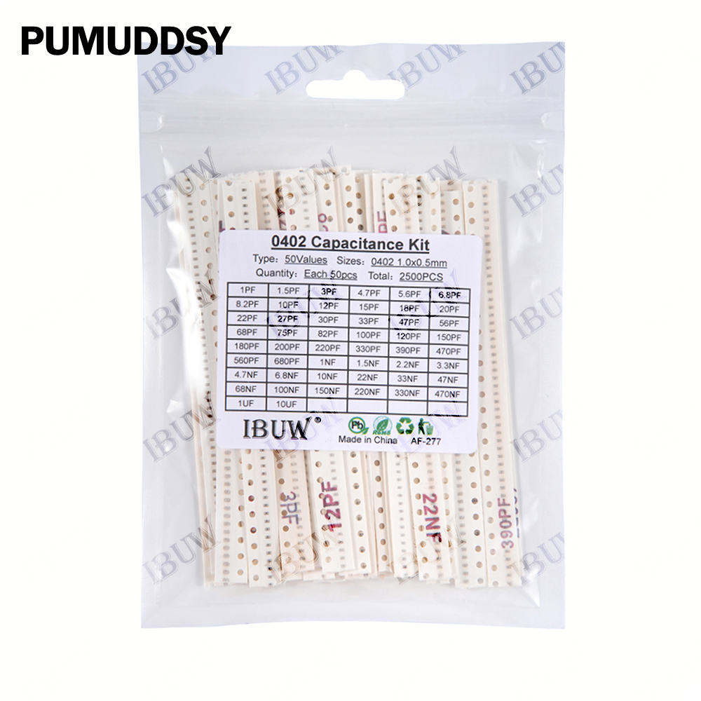 0402 0603 0805 1206 SMD Cerami - Capacitor Kit Assortment recension och pris