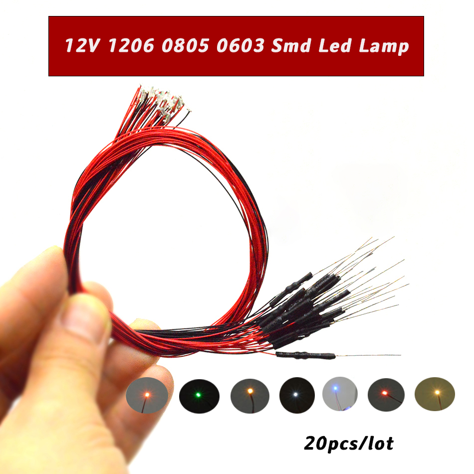 20pcs 12V 0805 1206 0603 Micro - Smd Solder Paste recension och pris